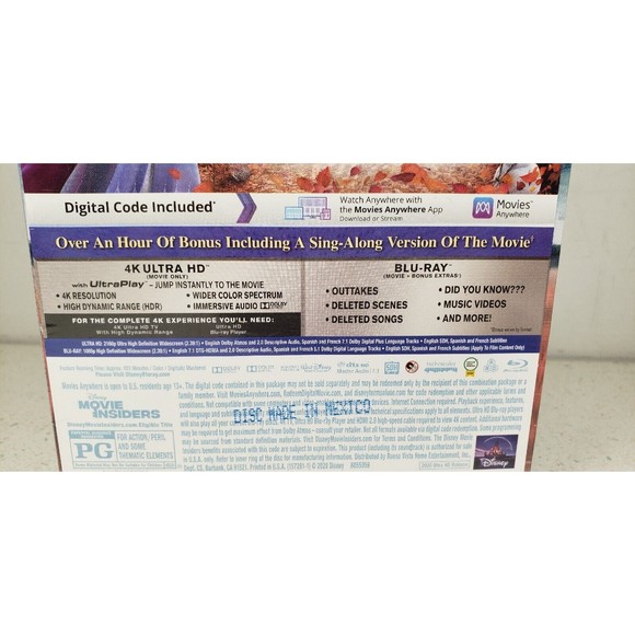 Frozen 2 II 4K UHD + Blu-ray Disc + Digital + Slip Cover Target Exclusive - Picture 11 of 15